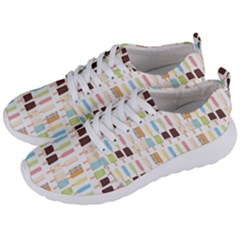 Candy Popsicles White Men s Lightweight Sports Shoes by snowwhitegirl