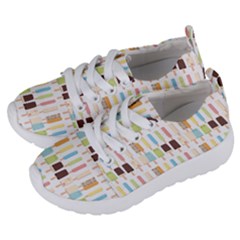 Candy Popsicles White Kids  Lightweight Sports Shoes