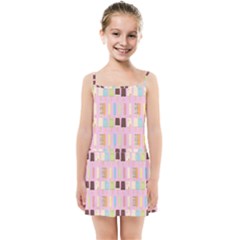 Candy Popsicles Pink Kids Summer Sun Dress