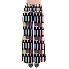 Candy Popsicles Black So Vintage Palazzo Pants by snowwhitegirl