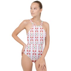 Tigerlily High Neck One Piece Swimsuit