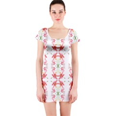 Tigerlily Short Sleeve Bodycon Dress by humaipaints