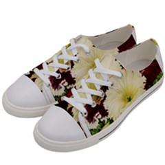 Flowers 1776585 1920 Women s Low Top Canvas Sneakers by vintage2030