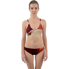 Flowers 1776584 1920 Wrap Around Bikini Set