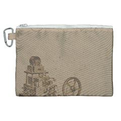 Camera Old Canvas Cosmetic Bag (xl)