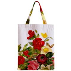 Flower Bouquet 1131891 1920 Zipper Classic Tote Bag by vintage2030