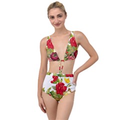 Flower Bouquet 1131891 1920 Tied Up Two Piece Swimsuit