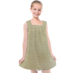 Old Letter Kids  Cross Back Dress