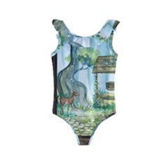 Town 1660349 1280 Kids  Frill Swimsuit