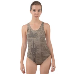 Background 1706636 1920 Cut-out Back One Piece Swimsuit