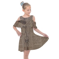 Background 1706636 1920 Kids  Shoulder Cutout Chiffon Dress by vintage2030