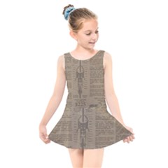 Background 1706636 1920 Kids  Skater Dress Swimsuit