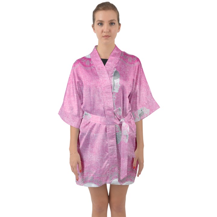 Tag 1659629 1920 Quarter Sleeve Kimono Robe