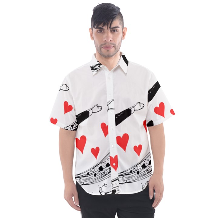 Manloveswoman Men s Short Sleeve Shirt