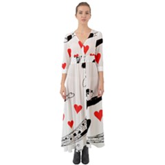 Manloveswoman Button Up Boho Maxi Dress