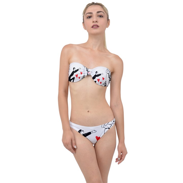 Manloveswoman Classic Bandeau Bikini Set