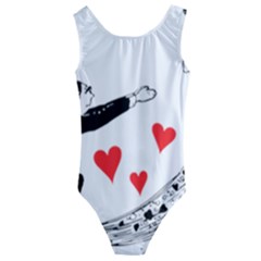 Manloveswoman Kids  Cut-out Back One Piece Swimsuit