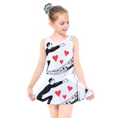 Manloveswoman Kids  Skater Dress Swimsuit