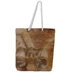 Background 1660940 1920 Full Print Rope Handle Tote (large)