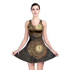 Steampunk 1636156 1920 Reversible Skater Dress by vintage2030