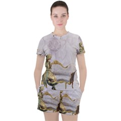 Background 1659612 1920 Women s Tee And Shorts Set