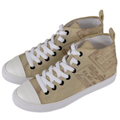 Background 1659638 1920 Women s Mid-top Canvas Sneakers