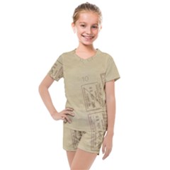 Background 1659638 1920 Kids  Mesh Tee And Shorts Set