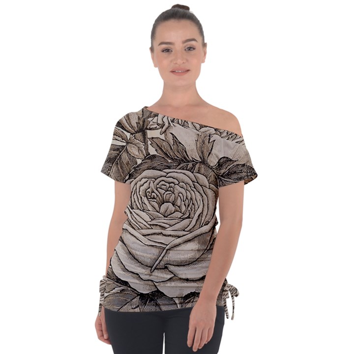 Flowers 1776630 1920 Tie-Up Tee