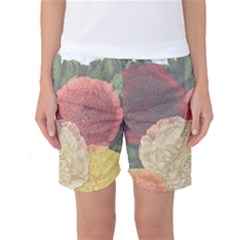 Flowers 1776434 1280 Women s Basketball Shorts by vintage2030