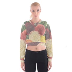 Flowers 1776434 1280 Cropped Sweatshirt