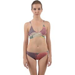 Flowers 1776434 1280 Wrap Around Bikini Set