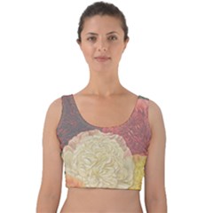 Flowers 1776434 1280 Velvet Crop Top