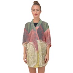 Flowers 1776434 1280 Half Sleeve Chiffon Kimono