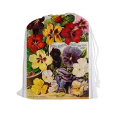 Flowers 1776534 1920 Drawstring Pouch (xxl) by vintage2030