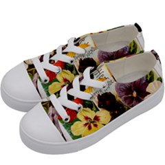 Flowers 1776534 1920 Kids  Low Top Canvas Sneakers