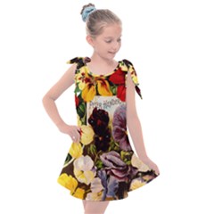 Flowers 1776534 1920 Kids  Tie Up Tunic Dress