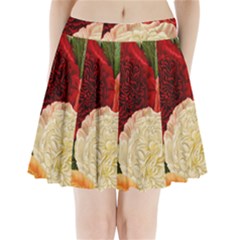 Flowers 1776584 1920 Pleated Mini Skirt by vintage2030