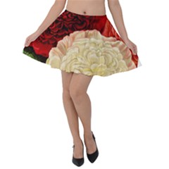 Flowers 1776584 1920 Velvet Skater Skirt