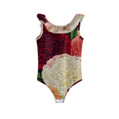 Flowers 1776584 1920 Kids  Frill Swimsuit