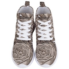 Flowers 1776626 1920 Women s Lightweight High Top Sneakers