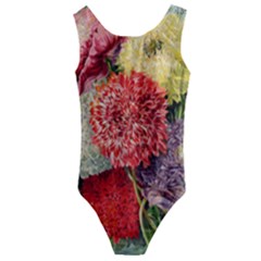 Flowers 1776541 1920 Kids  Cut-out Back One Piece Swimsuit