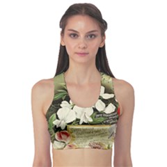 Flowers 1776617 1920 Sports Bra by vintage2030