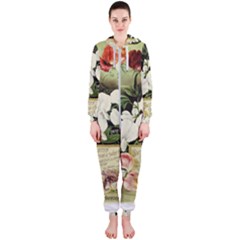 Flowers 1776617 1920 Hooded Jumpsuit (ladies)  by vintage2030