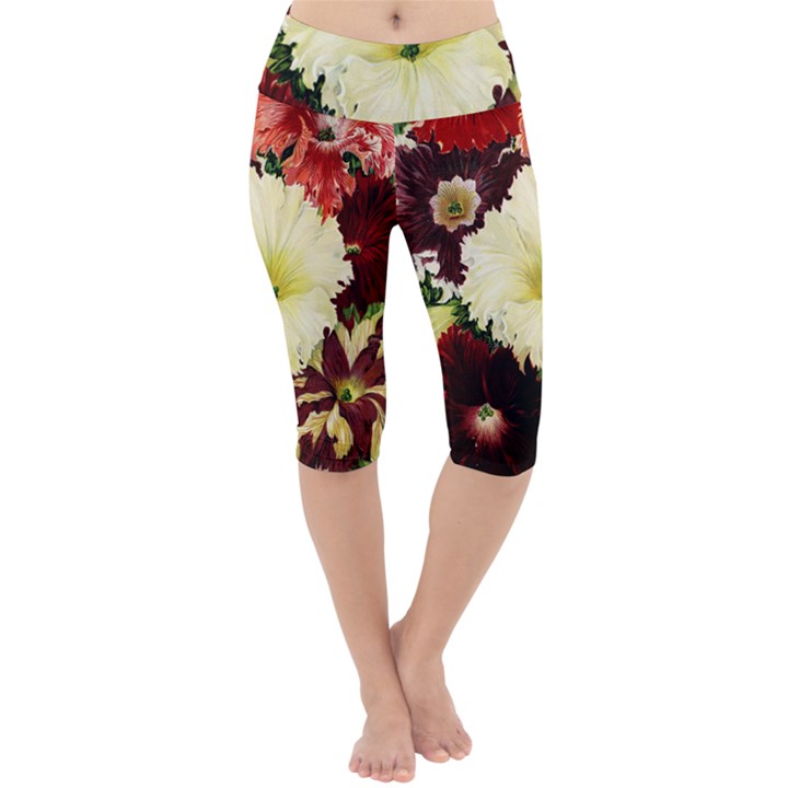 Flowers 1776585 1920 Lightweight Velour Cropped Yoga Leggings