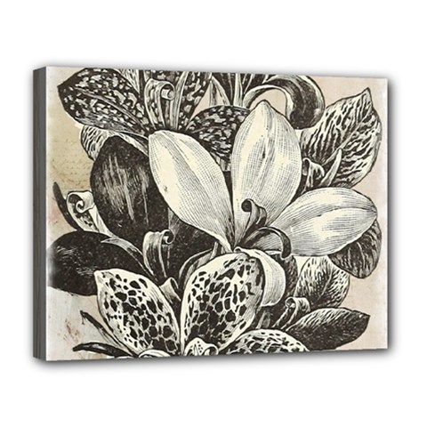 Flowers 1776382 1280 Canvas 14  X 11  (stretched) by vintage2030