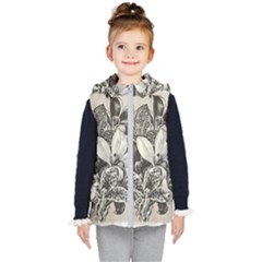 Flowers 1776382 1280 Kid s Hooded Puffer Vest by vintage2030