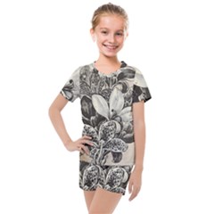 Flowers 1776382 1280 Kids  Mesh Tee And Shorts Set