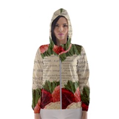 Flowers 1776422 1920 Hooded Windbreaker (women) by vintage2030