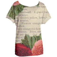 Flowers 1776422 1920 Women s Oversized Tee by vintage2030