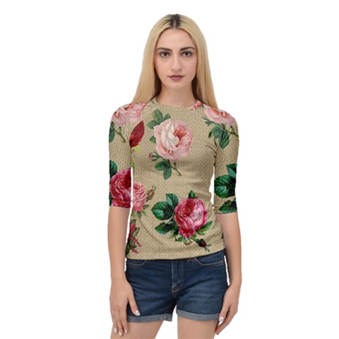 Flower 1770189 1920 Quarter Sleeve Raglan Tee by vintage2030